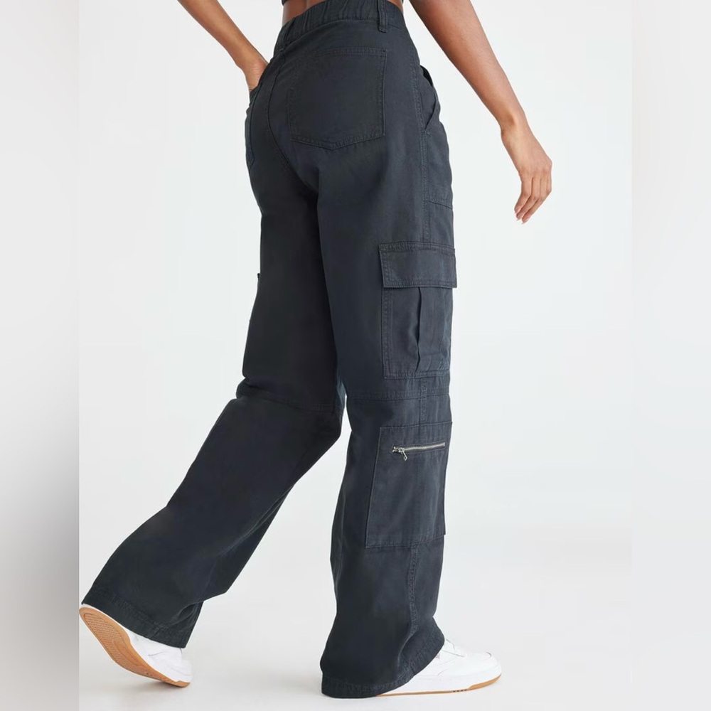 Aeropostale Mid-Rise Utility Cargo Pants XS - Picture 2 of 3